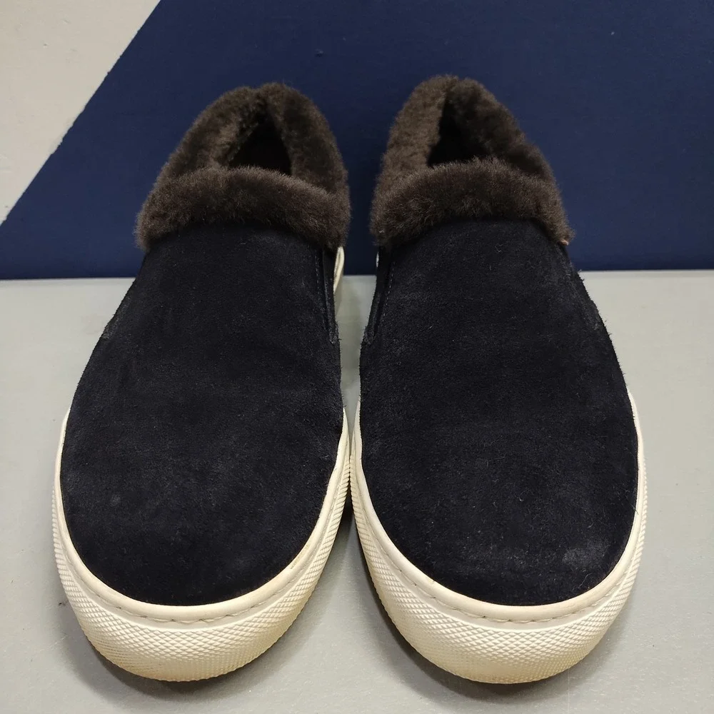 M.Gemi Platform Sneakers Mens US Size 9.5 Multi Italian Shearling Lined Slip On